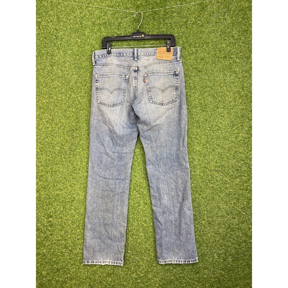 Levis 541 Jeans Mens 31x32 Medium Wash Straight Leg Blue Denim Workwear